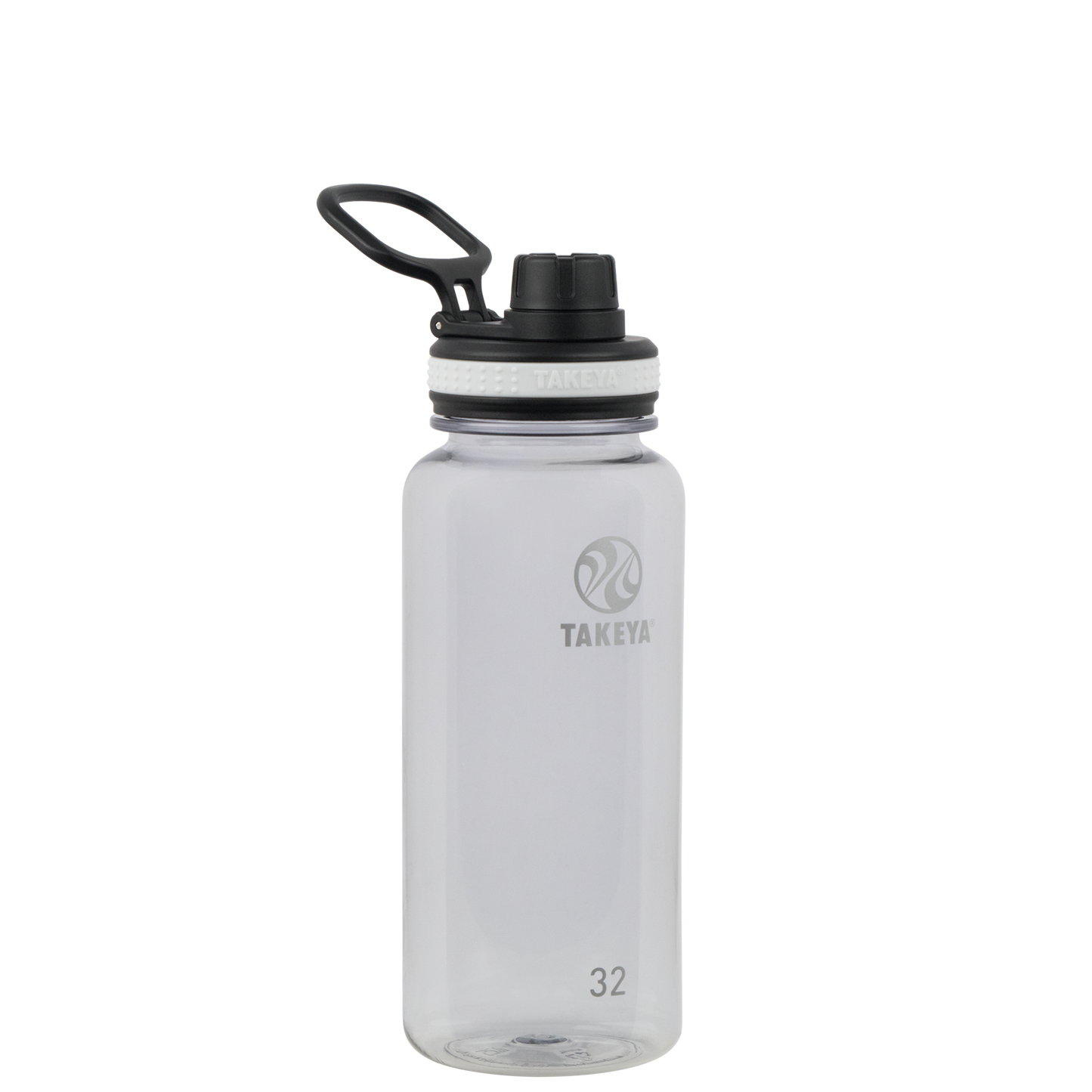tritan-water-bottle-with-spout-lid-f2 50274-Tritan-Spout_Lid-32-Clear-angle.png