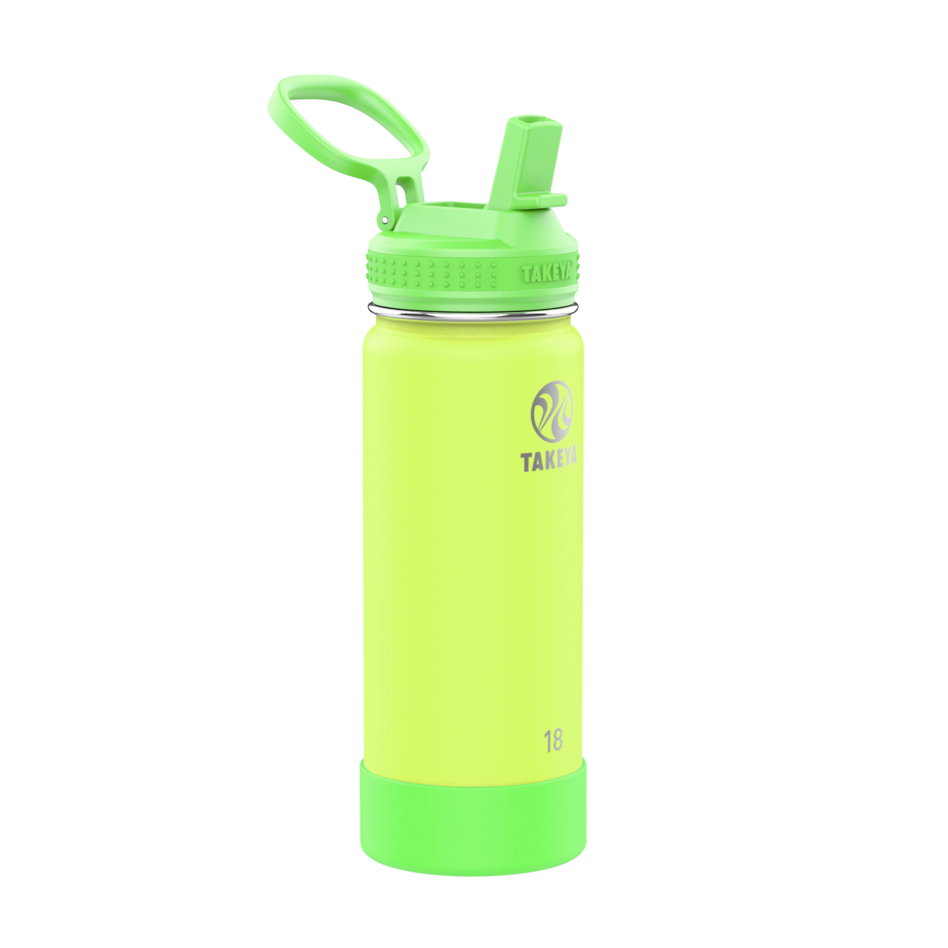 actives-kids-glow-in-the-dark-water-bottle-with-straw-lid-d3 51075-Actives-Kids-Straw-18-GID-LightningGreen-angle.png