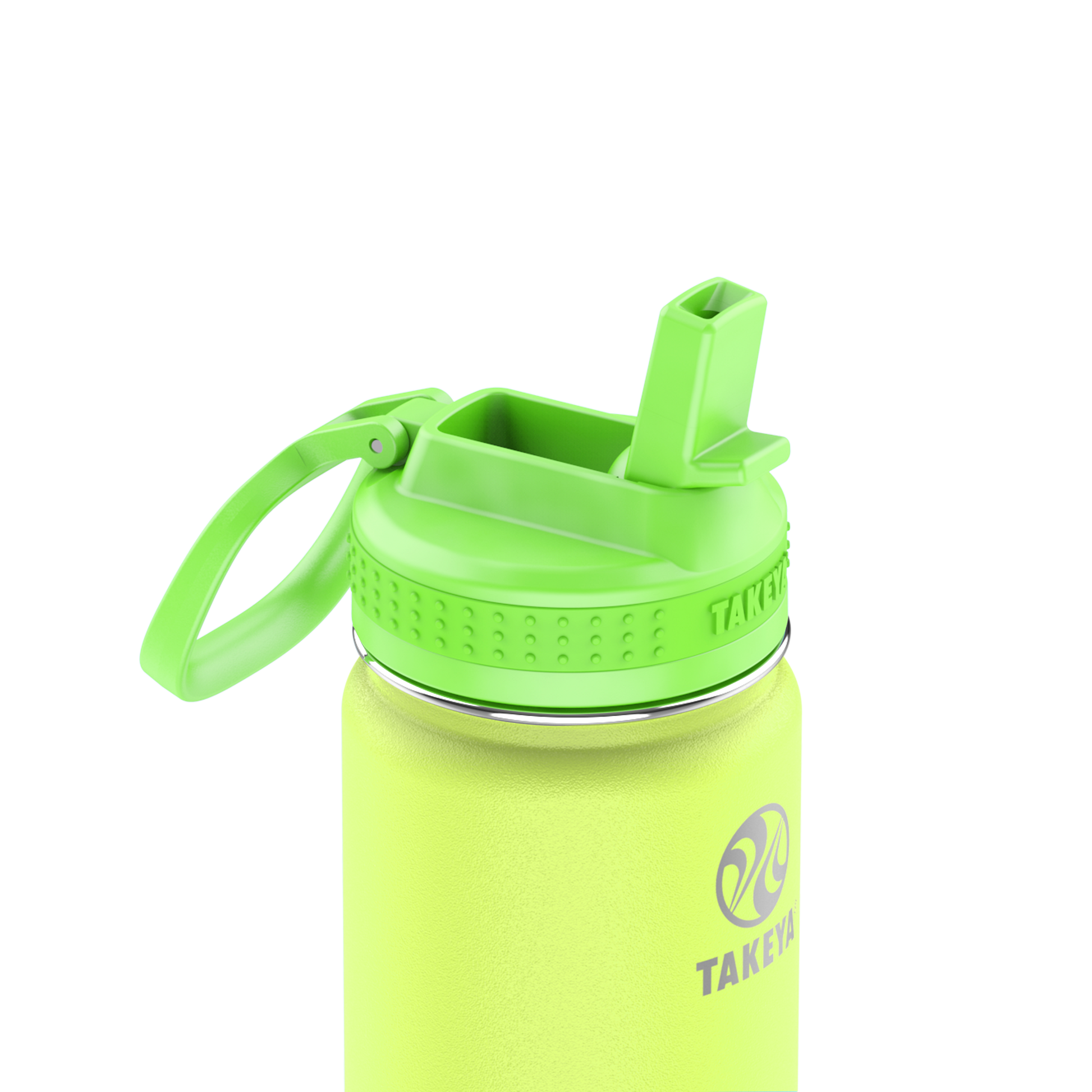 actives-kids-glow-in-the-dark-water-bottle-with-straw-lid-d3 51075-Actives-Kids-Straw-18-GID-LightningGreen-closeup.png