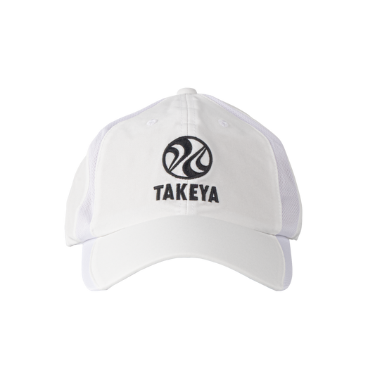 takeya-sport-vented-adjustable-hat-y9 97285-TK-PB-Hat-White-Front.png